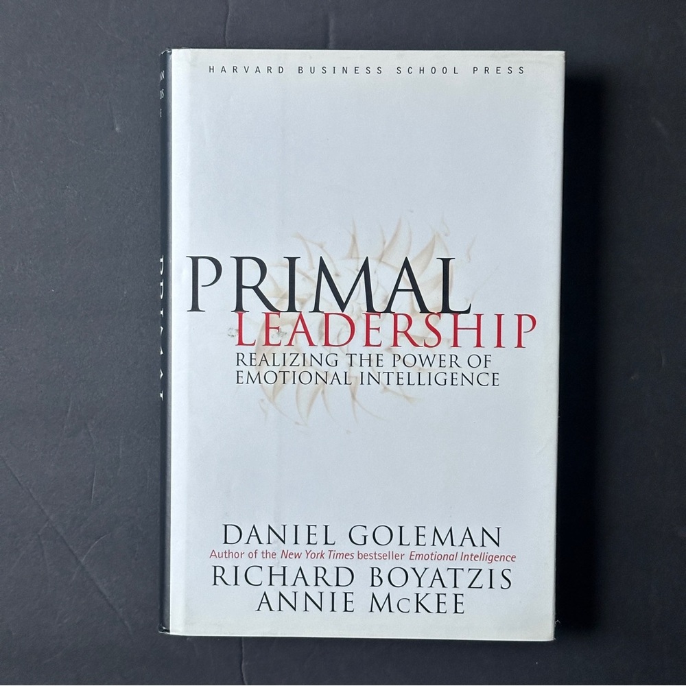 Primal Leadership by Daniel Goleman | Psychology, Leadership | Hardcover Book